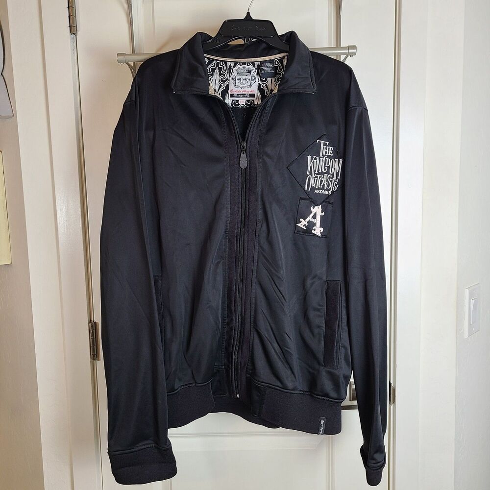 Rare Akademiks Jacket The Kingdom Outcast Scarlet Letter Order oF The Fallen...